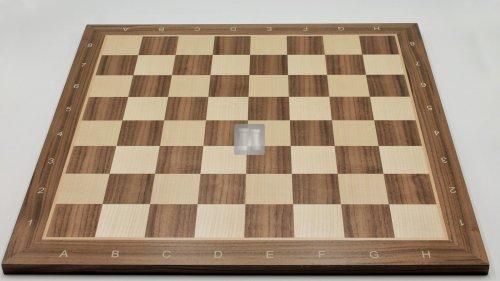 52 x 52cm wooden chess board - square 55mm.