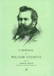 A Memorial to William Steinitz