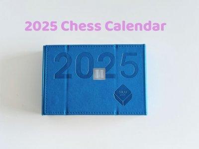 Calendario Scacchistico 2025 - Daily Chess Diary 2025