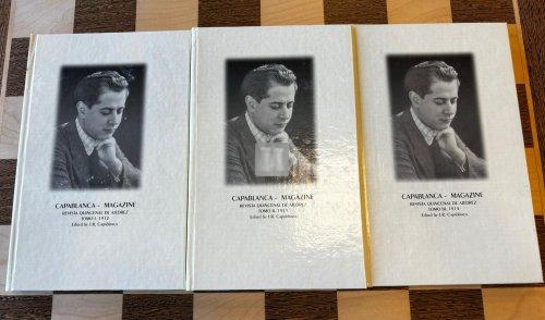 Capablanca-Magazine. Revista quincenal de Ajedrez. Tomo I + II + III