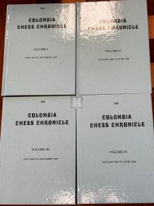 Columbia Chess Chronicle - 5 Volumes Hardcover