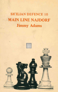 Main line Najdorf, Sicilian defence 10- 2nd hand