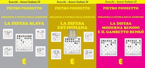 Ponzetto, Strategia e Tattica nelle aperture - 3 LIBRI