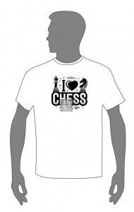 T-SHIRT - I Love Chess
