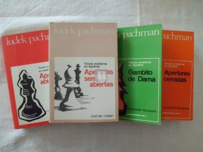 Teoría moderna en ajedrez, 4 tomos (Pachman) - 2nd hand