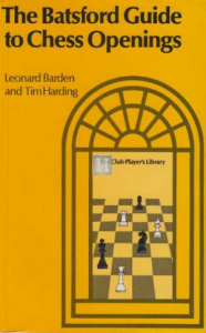 The batsford guide to chess openings - 2nd hand
