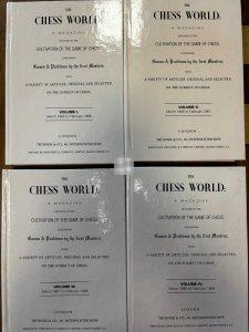 The Chess World  - 4 volumes Hardcover